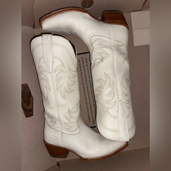 Tecovas The Annie Boot in Bone - Picture 6 of 6